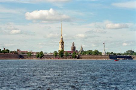 View of St. Peter and Paul Fortress from the Marble Palace (CIDOC-2003 Core Venue)
